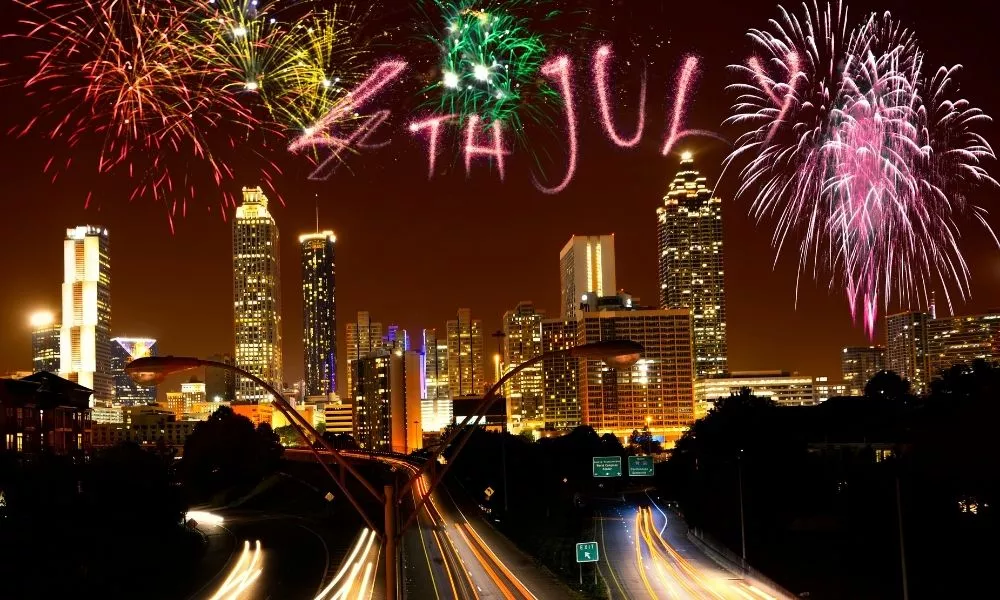 Celebración 4 de Julio en Atlanta